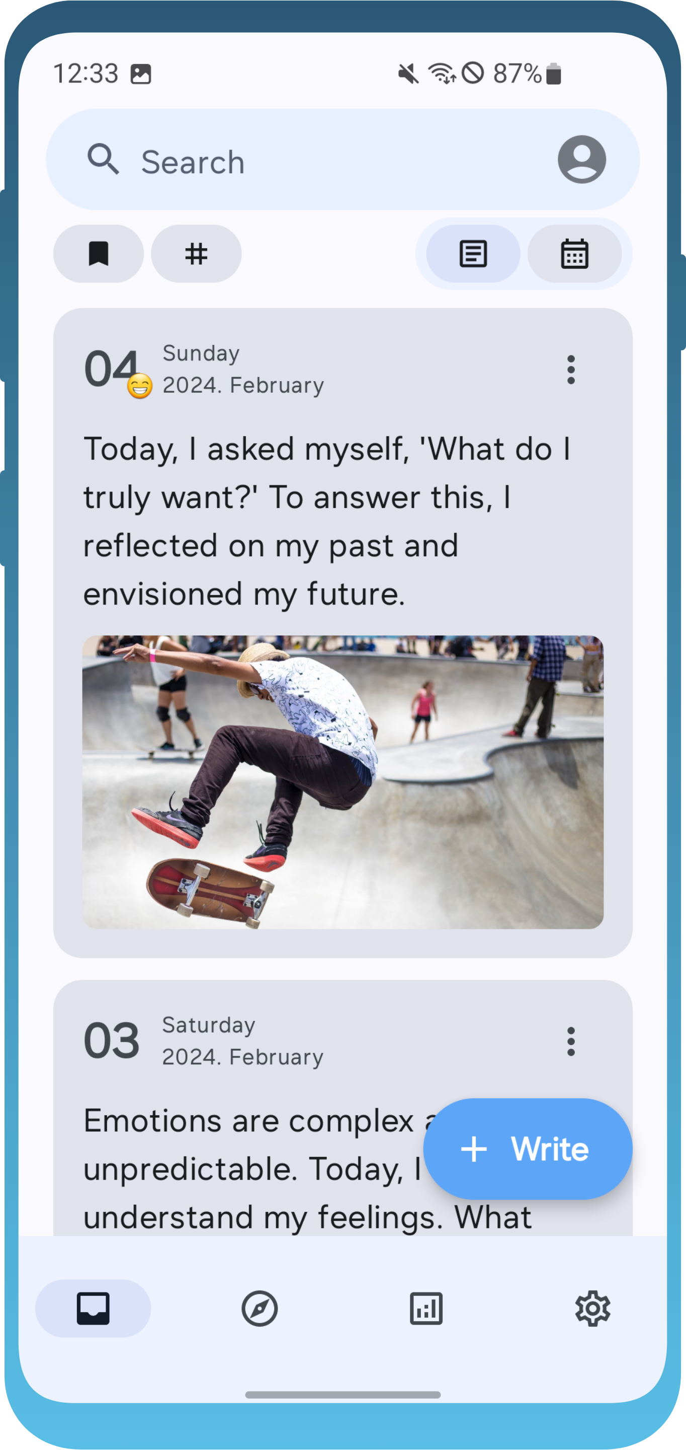 ONEDiary Screenshot 1